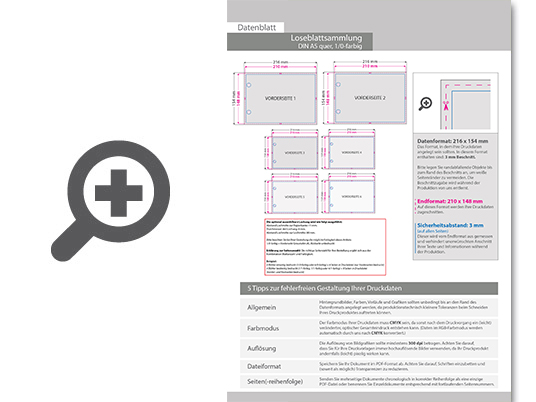 Product Bild loseblattsammlung_din_a5_quer__444_bl__tter_pro_sammlung__vorne_schwarz_(1_0)