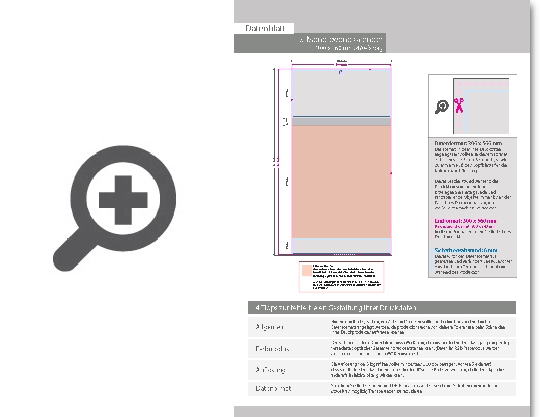 Product Bild 3-monatskalender_mit_individuell_bedrucktem_kopf-_und_fu__teil_(4_0-farbig)