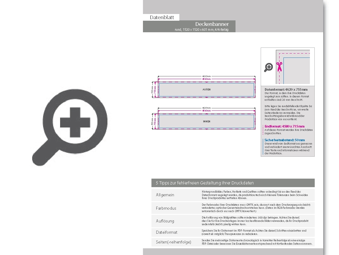 Product Bild hochwertiges_deckenbanner_-_rund_inkl__system__152_x_152_x_61_cm__beidseitig_4_4-farbig_bedruckt
