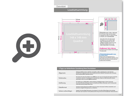 Product Bild loseblattsammlung_14_8_cm_x_14_8_cm__176_bl__tter_pro_sammlung__vorne_schwarz_(1_0)