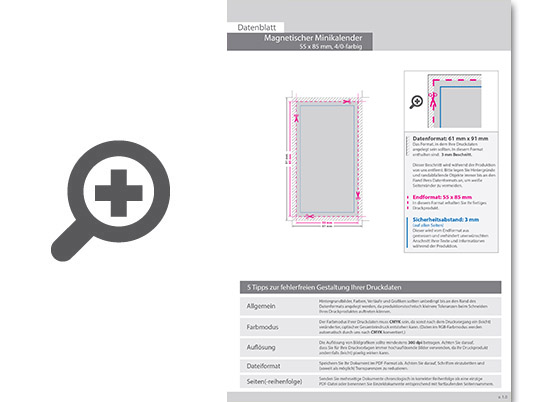 Product Bild magnetischer_minikalender_hoch_55_x_85_mm_einseitig_4_0-farbig_bedruckt