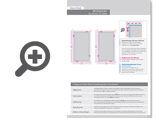 Product Bild minikalender_hoch_4_4_farbig_50_x_90_mm_(beidseitiger_druck)